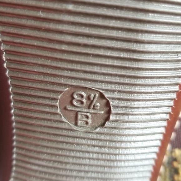 Vtg COACH POPPYS for PEACE Flowers MULES Leather Suede Applique Clogs Heels 8.5m - Picture 13 of 16